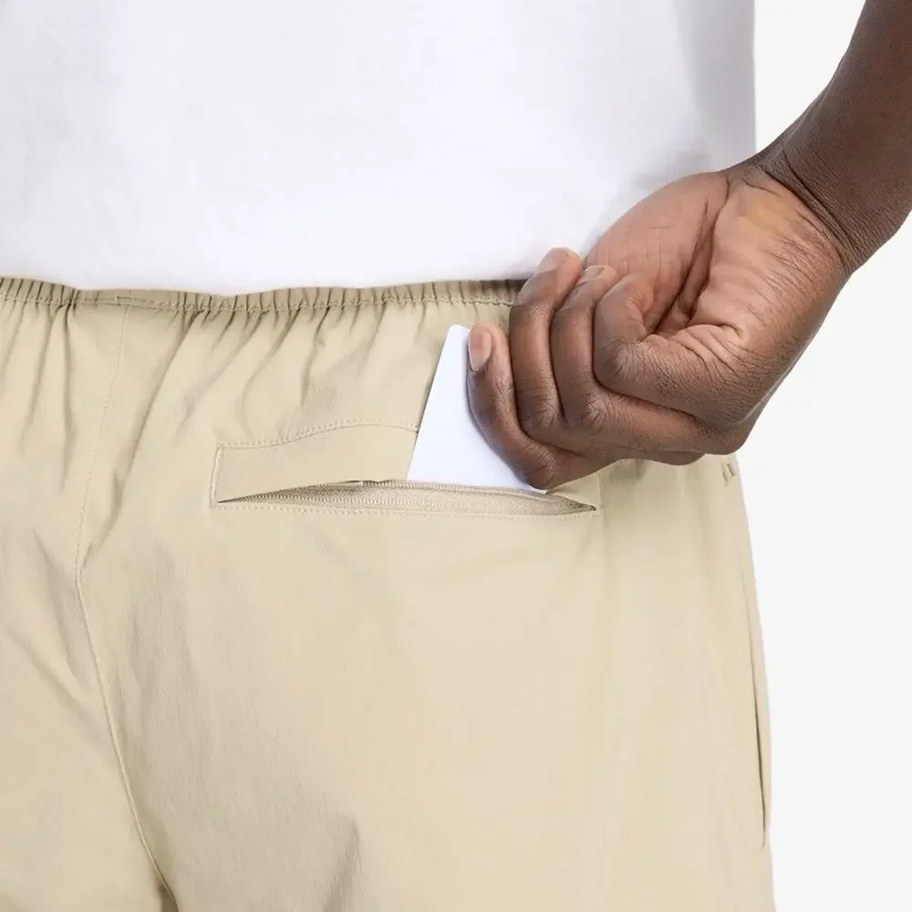 New Balance Shorts Sz Large Mens Light Brown Woven 5